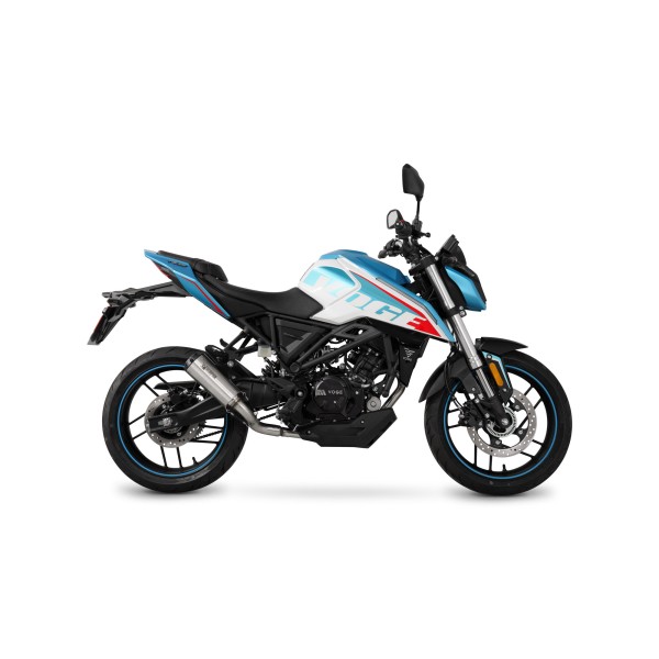 Scorpion Exhaust Voge R125 - full system with stainless steel Red Power silencer